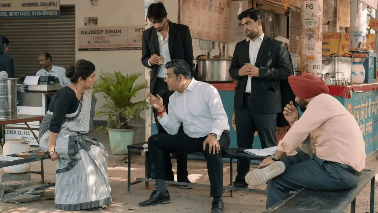 A still from ‘Maamla Legal Hai’ 