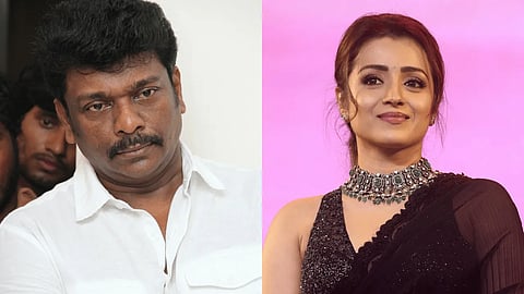 R Parthiban and Trisha