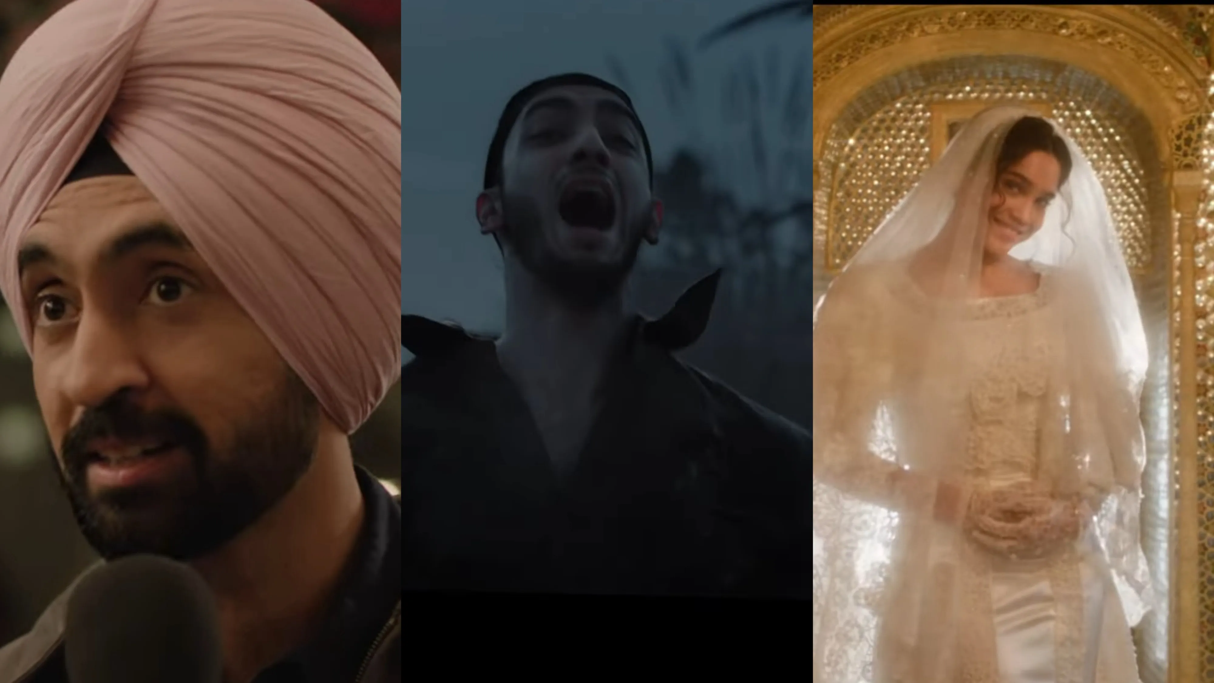 Stills from the film