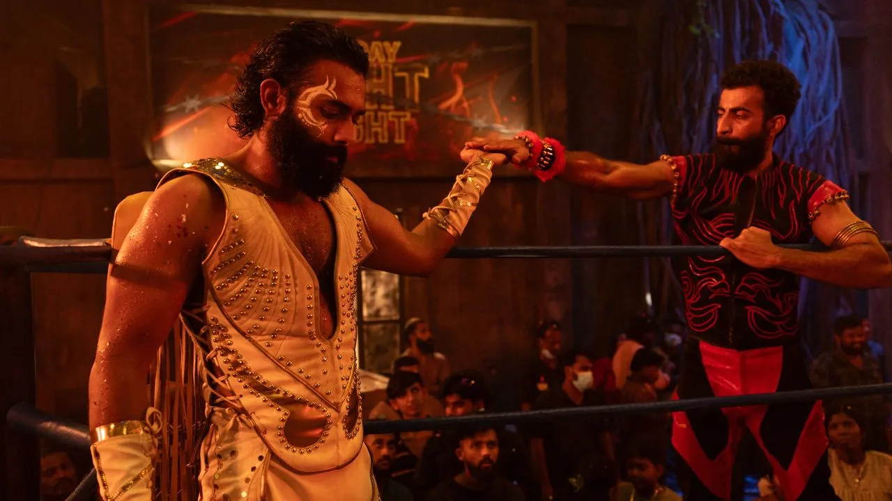 A still from 'Chatha Pacha'