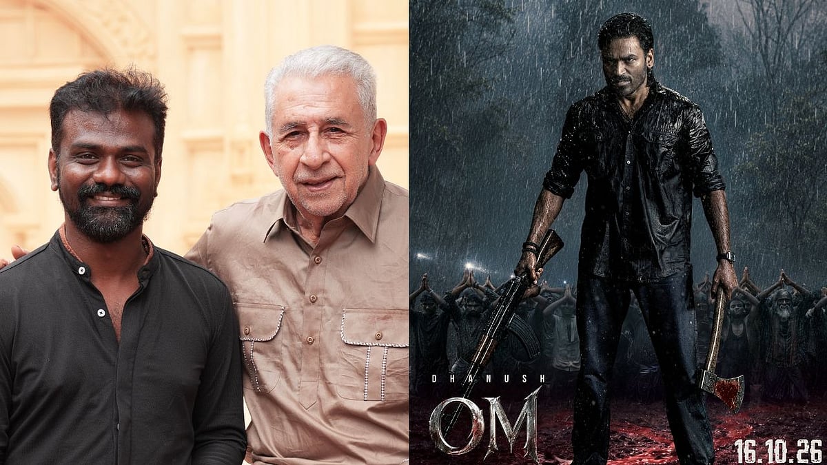'Om': Naseeruddin Shah Joins Dhanush-Rajkumar Periasamy's Film