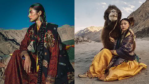Promotional images from Namza's latest collection. 