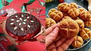 Indian regional Christmas sweets. 