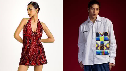 Images of pieces from Raza Collection by homegrown fashion brand Past Modern