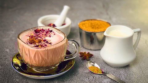 Kashmir's Noon Chai Is A Pink & Salty Delight That Holds Centuries Of Heritage