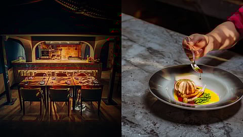 Images of Food and ambience of Crackle Omakase style restaurant in Bangalore