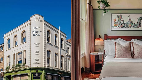 With two ensuite bedrooms and a living room for lounging, The Lodging at Permit Room Portobello is like staying at a well-travelled friend's place above a Bombay boozer — in London's Portobello Road.