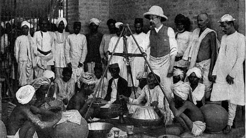 By the late 1800s, India was cultivating opium on an industrial scale.
