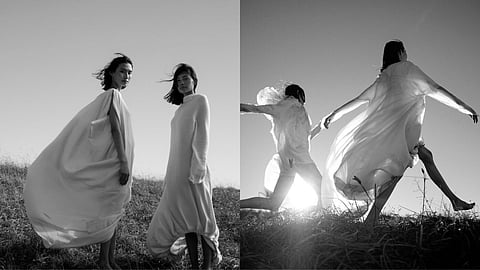 In Priyanka Ella Lorena Lama's universe, fashion is intertwined with ecology and ethics. Her use of indigenous textiles and rejection of industrial sewing serve as acts of resistance to the rapid, detached nature of global fashion. 