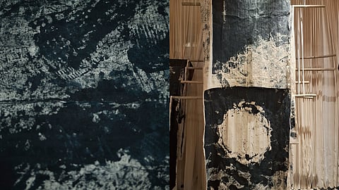 In Chennai, The Indigo Flower reclaims this pigment through community engagement, turning footprints into acts of expression rather than labour.