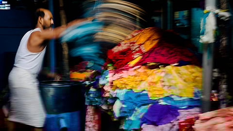 Shreya Rana’s photoseries reflects on memory, care work, gendered labour, and the human networks that persist beneath the city’s visible surface.