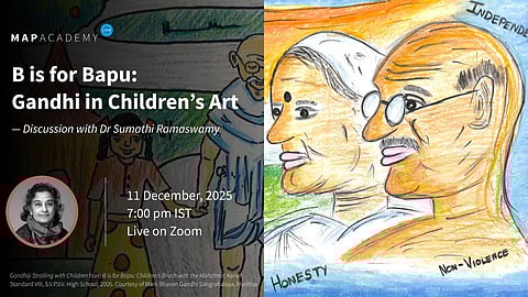 The session will explore how young artists reimagine Gandhi through play, imagination, and national memory, while also situating these images within contemporary debates around his fraught legacies