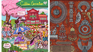 Instead, it leans into excess, texture, colour, contradiction, and chaos — the very things that have always defined the Indian visual landscape.