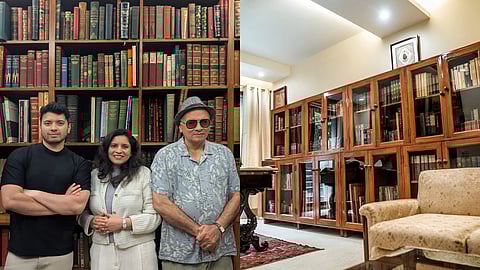 Rajiv Jain, Rishabh Jain, and Rashi Jain Dugar — the current proprietors of Memoirs of India