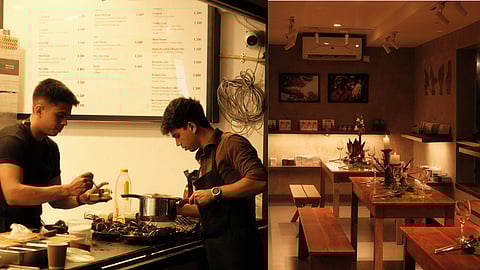 Pictures from inside 'Tideline', Kochi. 