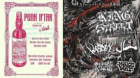 Punk Iftaar takes place on February 21st at 5 PM at New River Studios, London ahead of King Street's 'Parting Shots' EP release show at 6 PM