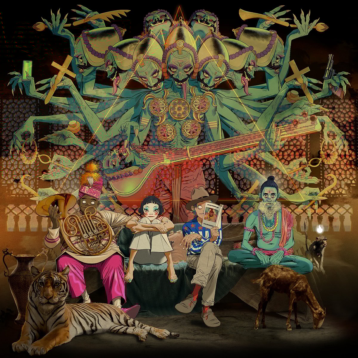 Zanjeer 1973 电影海报