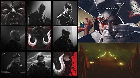 Left: The Down Troddence's AYAKTIHIS; Top Right: 'Monsoon In Kannur' is a violent ecological epic; Bottom Right: The music video for 'Ejjathi' features Ku Klux Klan like draped figures