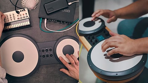The Tabla Touch is the world's first performance-ready electronic tabla, developed by Keda Music