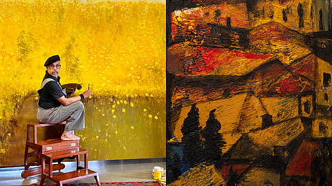 ‘Luminous Terrains’ reflects Maity’s lifelong engagement with light as both subject and structure. 