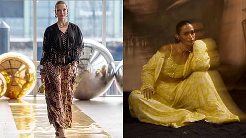 Images from Avishi Dayal Kalra ADK collection from New York Fashion Week in Collaboration with Flying Solo