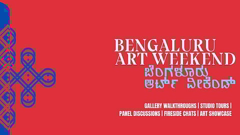 Poster for the Bengaluru Art Weekend 2026