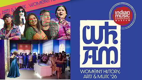 Attend performances, screenings, exhibitions, and events this week as part of Women's History, Art & Music 2026 by the Indian Music Experience in Bengaluru