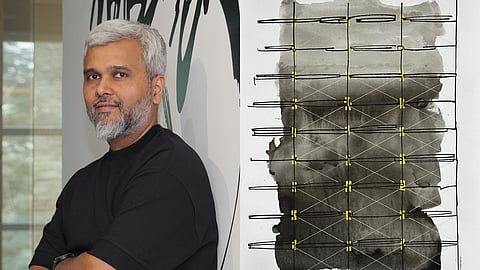 In Aphale’s hands, the Devanagari script becomes more than a system of writing; it becomes a system of documenting life.