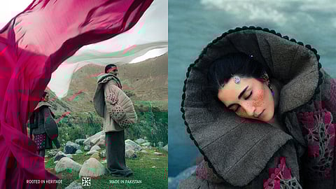 Yaghshiye blends handwoven wool, natural dyes, and traditional embroidery into sculptural contemporary garments.