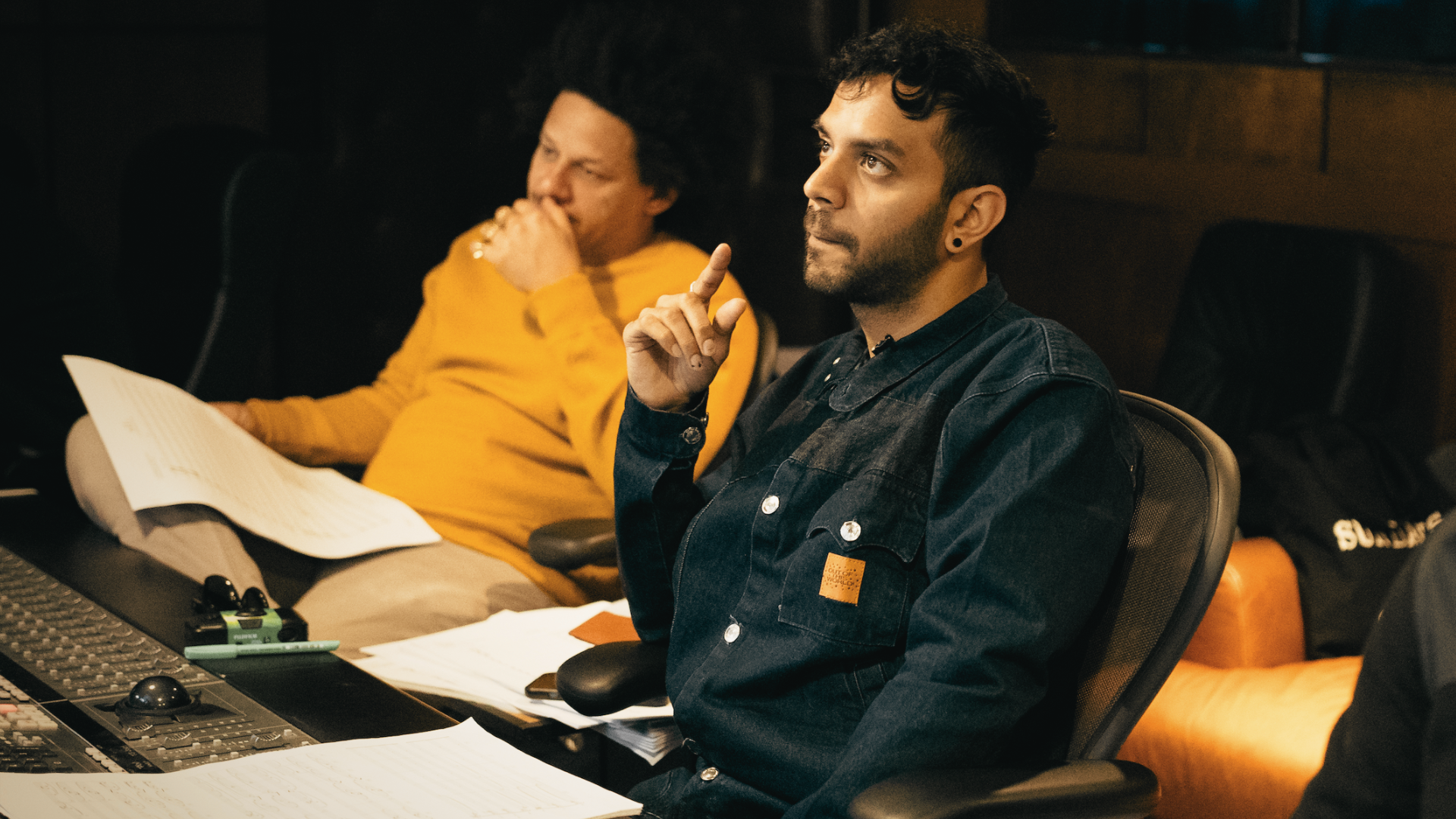 “Everything on this record is human-made,” says Prateek. “The guitars are performed, the synthesisers are performed, and all the orchestral sections that we programmed were recorded with real musicians.” 