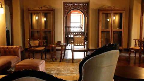 Built in 1792 by a British colonial officer and later home to the Khallikote royals, Rambha Palace has been restored into a luxury heritage hotel overlooking Chilika Lake.