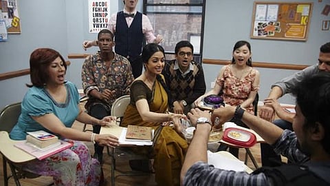 English-Vinglish shows us the story of a woman who steps outside the shadow of just being someone's mother and wife, and finds herself among complete strangers.