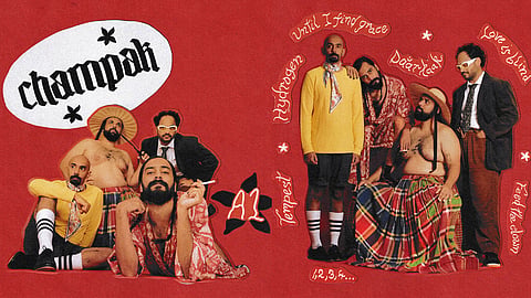 Cover imagery for Champak’s debut album, 'A1' 