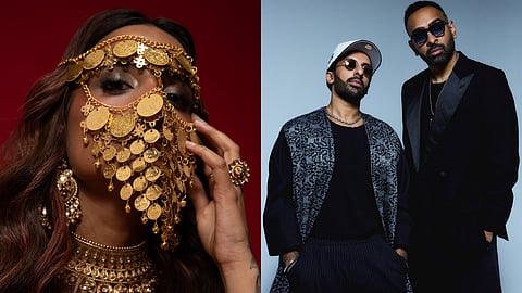 A promotional image for Rashmeet Kaur and Indo Warehouse's new single, 'Chor' 