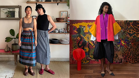 Promotional images for Homegrown fashion label, Gul Sohrab