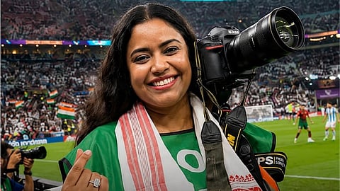 A press picture of Gitika Talukdar