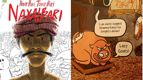 Still's from Sumit Kumar's graphic novel, 'Naxalbari: The Red Corridor'