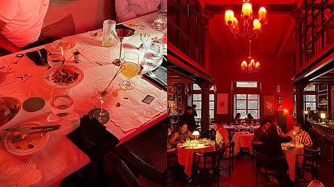 Promotional images for Barfind's new space in Mumbai. 