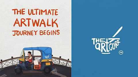 The Big Aaaaart Walk, organised by The Art Curry, is a travelling community-led art experience that encourages people to slow down and engage with their surroundings.