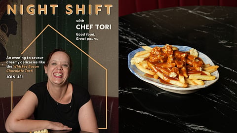 Chef Tori Macdonald brings a one-night-only Canadian comfort-food takeover to The Hood by Olive, Bengaluru, with perogies, poutine and a Jameson whiskey bacon chocolate tart.