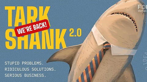 Tark Shank is a team-based mock startup competition that challenges participants to create and pitch hilariously impractical businesses.