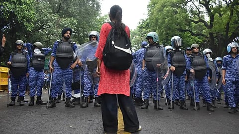 In the aftermath of the nationwide protests against the NEET paper leaks, women protesters have found themselves subjected to intense scrutiny, online harassment, and targeted abuse.
