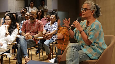 Through conversations featuring thinkers, writers, journalists, and academics, the Karwaan Baithaks encourages people to ask questions, and disagree constructively. 