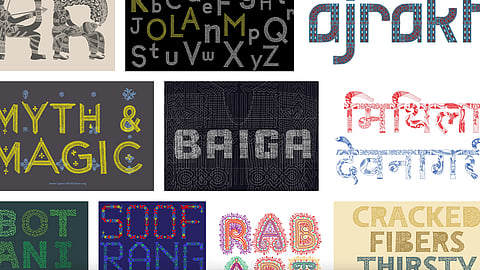 Turning Indian Folk Art Into Digital Fonts