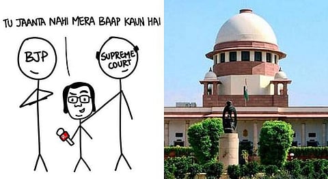 Contempt Vs. Criticism: Sanitary Panels Artist Accused Of Contempt Of Court 