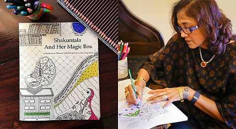 Shakuntala and Her Magic Box (L) and Sujaya Batra (R) (Image sources: Amazon (L) and Homegrown (R))