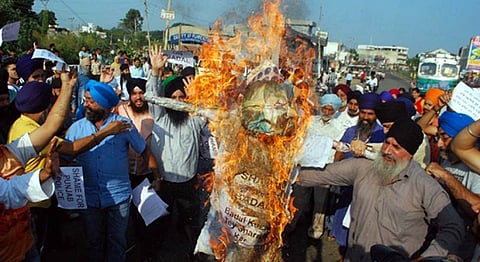 Indian Government Opened Fire On Protesting Sikhs In Punjab, And Killed Two 