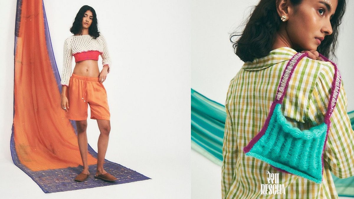 Rescha’s New Collection Fluidly Intersects Indian Textiles With French ...