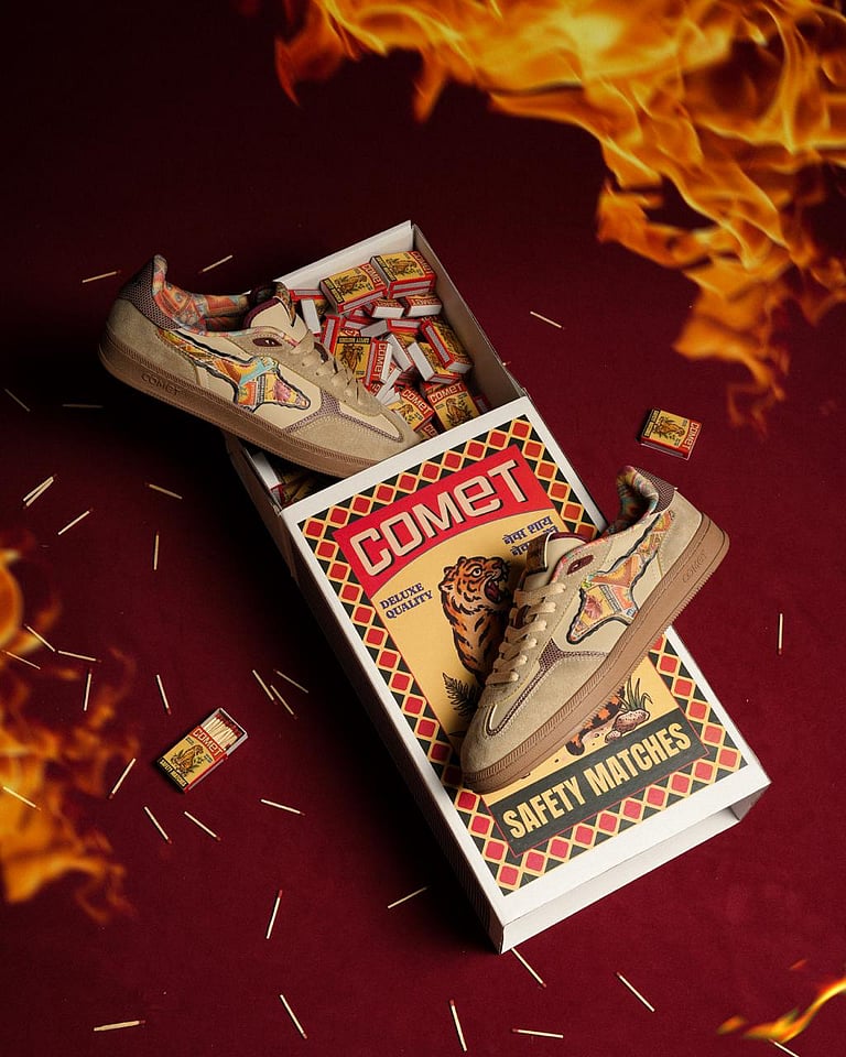 Comet Launches ‘Maachis’: A Matchbox-Inspired Sneaker With A Real ...