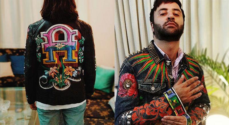 Aaquib Wani's Customised Hand-Painted Jackets Are Reviving